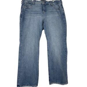 Torrid Mid Rise Slim Boot Jeans Plus Size 20 Light Wash Stretch Denim